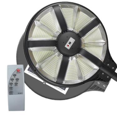 Imagem de Refletor Luminaria Solar Ufo 360 Graus Sensor Movimento Ovni Iluminaça