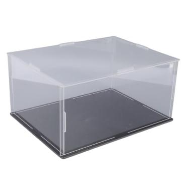 Imagem de AYNEFY Modelo de Carro Caixa de Exibição à Prova de Poeira Caixa de Exibição de Acrílico Auto Montagem à Prova de Poeira de Colecionável Transparente Modelo de Acrílico Vitrine Estátuas Esculturas