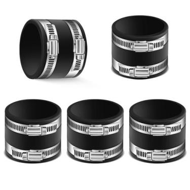 Imagem de Juego de 5 Manguitos de Goma para Conexión de Manguera SENONAPO de 2.5