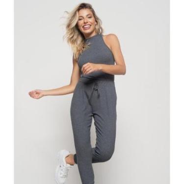 Imagem de Conjunto Comfy Com Regata E Jogger Canelada Salvatore Fashion-Feminino