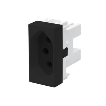 Imagem de MÓDULO TOMADA 2P+T 10A 250V - HABITAT BLACK - FAME