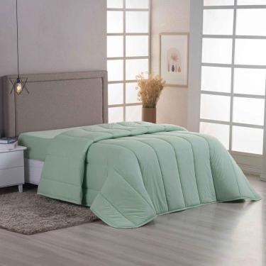 Imagem de Edredom Coberdrom Sereno King Em Malha - Verde - 100% Algodão
