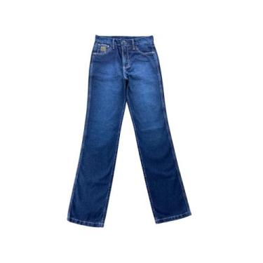 Imagem de Calça Jeans Masculina Tradicional Country King Farm Bronze King, Azul,