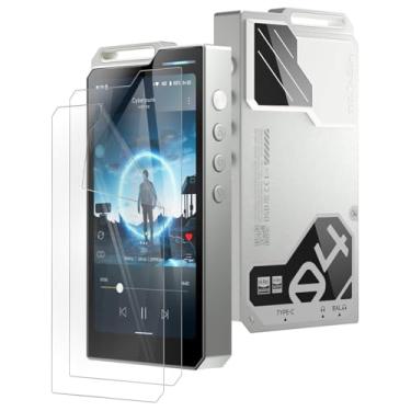 Imagem de Futanwei Película protetora de tela HiBy R4 MP3 e MP4 Player, [2 unidades] película TPU transparente HD [antiimpressões digitais] [antiarranhões] [livre de bolhas] [compatível com capas] compatível