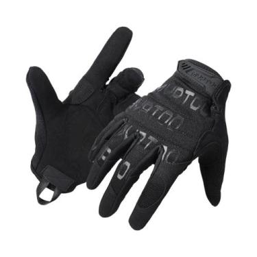 Imagem de Luvas Táticas Masculinas Com Tela Sensível Ao Toque, Antiderrapantes E