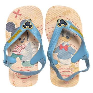 Imagem de Chinelo Infantil New Baby Disney Classic Mickey Havaianas, Amarelo pop