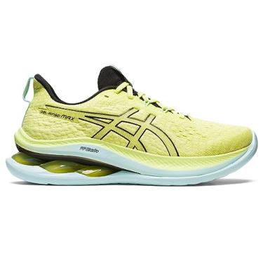 Imagem de ASICS Tênis de corrida feminino GEL-KINSEI MAX, 42, amarelo brilhante/preto, Amarelo brilhante/preto, 40