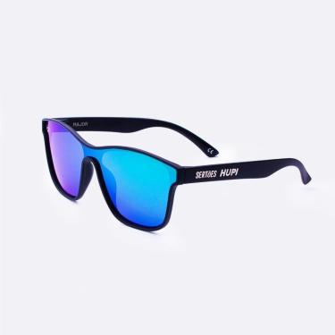 Imagem de Óculos de Sol HUPI Major Sertões Preto - Lente Verde-Unissex