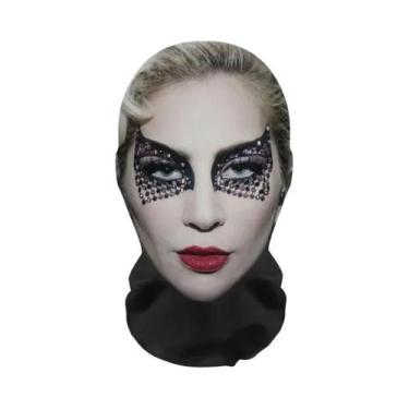 Imagem de Máscara Balaclava Respirável Estilo Lady Gaga Impressa Em 3D Para Cosp