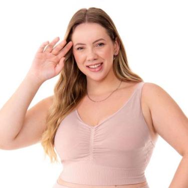 Imagem de Top Jacquard Com Bojo Removível Blush - Trend, G2