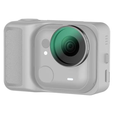 Imagem de AMAZEAR Filtro CPL para acessórios Insta360 GO Ultra, lente polarizadora ultra circular Insta 360 GO para reduzir o brilho e melhorar as cores, design rosqueado, filtro profissional de vidro óptico HD