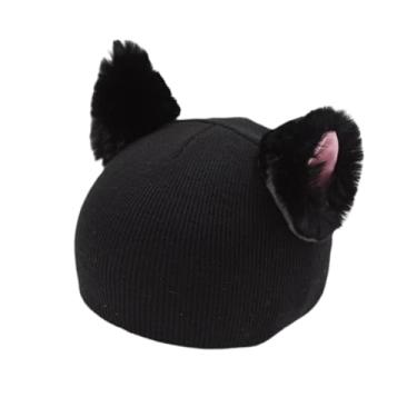 Imagem de YIJU Capa para Capacete de Esqui, Gorro de Inverno Decorativo, Macio E Quente de Tricô com Estampa de Desenho Animado.