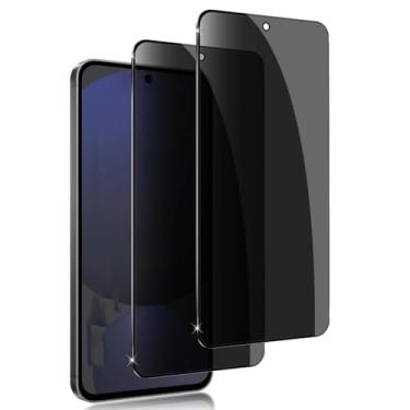 Imagem de Para Samsung Galaxy S24 FE, 2 PCs Protetor de Vidro Temperado Anti-Spy Tela de Privacidade