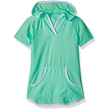 Imagem de Saída de praia feminina Free Country com capuz (menta, PP (5/6))
