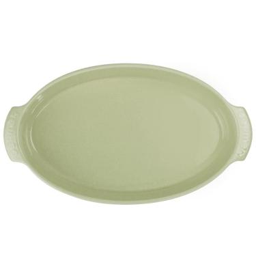 Imagem de Forma G Oval Travessa Refratária 39 cm Verde Chá 2,9 L
