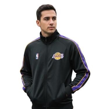 Imagem de JAQUETA TRILOBAL MASCULINA LAKERS FIELD PRETA-Masculino