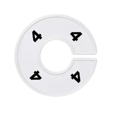 Imagem de Separador Para Cabide, Transparente Impressão - Central