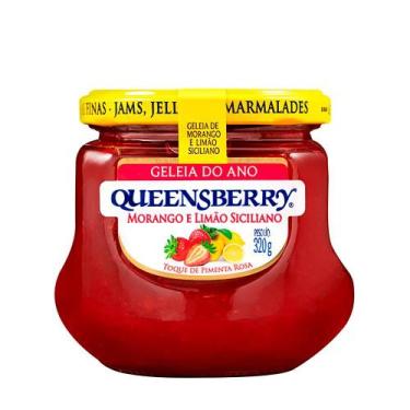 Imagem de Geleia de Morango e Limão Siciliano Queensberry - 320g