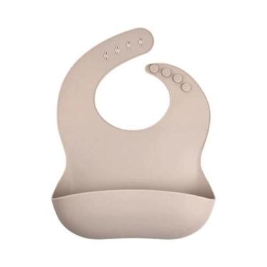 Imagem de Babador De Silicone Para Bebês, Impermeável, Macio, De Grau Alimentíci
