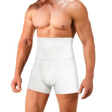 Imagem de Shorts Modelador Masculino de Alta Compressão Modela Cintura - Slim Fi