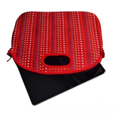 Imagem de Pasta Tablet Notebook Proteção Neoprene Informática 21001 Roxo Pronta Entrega