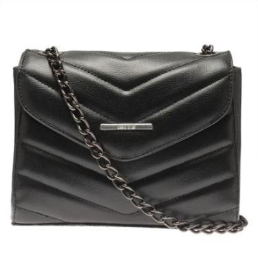 Imagem de Bolsa Transversal Maria Milão Pequena Corrente Luxo preta-Feminino