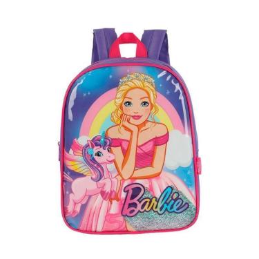 Imagem de Mochila de Costas Luxcel Petit Barbie Violeta-Feminino