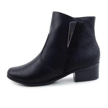 Imagem de Bota Feminina Conforto Ankle Boot Comfortflex-Feminino