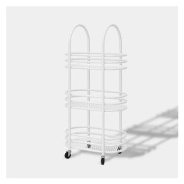 Imagem de Carrinhos de armazenamento de cozinha carrinhos de ilha de cozinha carrinho de salão de beleza com rodízios carrinho de ferramentas rack de armazenamento suportes multifuncionais carrinhos Ser