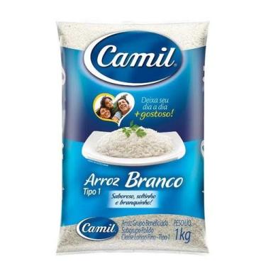 Imagem de Arroz Branco Tipo1 Camil 1kg