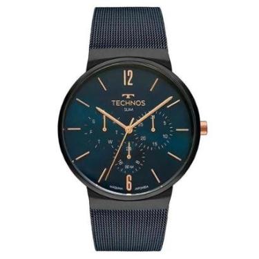 Imagem de Relógio Technos Masculino Slim safira 6P29AKPS/4A-Masculino