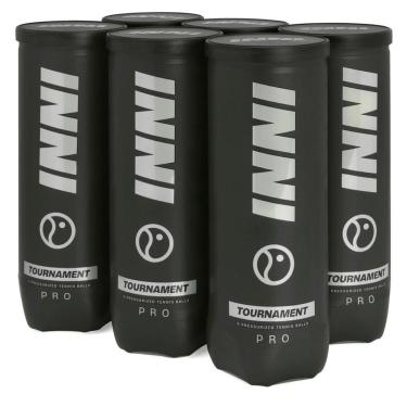 Imagem de Bola de Tênis Inni Tournament Pack Com 06 Tubos-Unissex