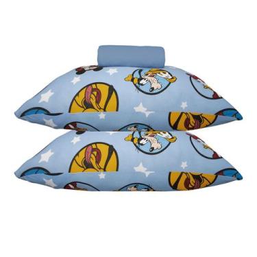 Imagem de Jogo de Lençol KazzaVip Casal Malha 100% Algodão Disney Mickey e Sua T