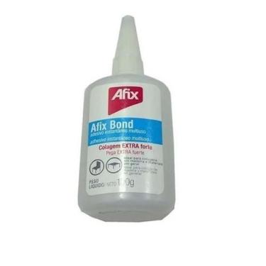 Imagem de Cola Adesivo Instantânea Afix Bond Moveleira 100Gr