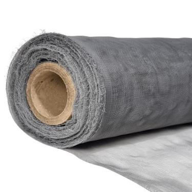 Imagem de Rede Proteção Mosquito 1X98m Insetos Porta Janela Cinza - ARRUD ESTUFA