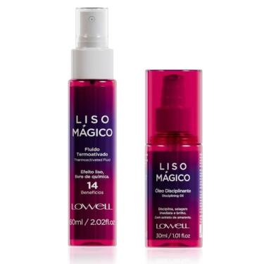 Imagem de Lowell Liso Magico Finalizadores Fluido 60ml + Oleo 30ml