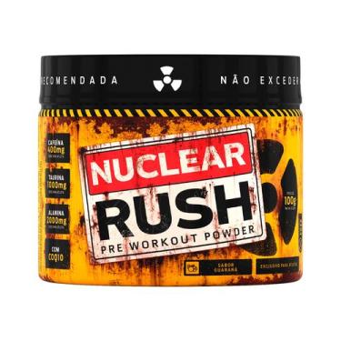 Imagem de Nuclear Rush Pré Treino 100g - Bodyaction, Laranja