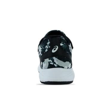 Imagem de Tênis ASICS Fantasy 4 - Infantil - Preto/Branco