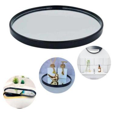 Imagem de Bandeja Espelhada Decorativa 2 Em 1 Espelho Parede E Bancada - Casa Mu