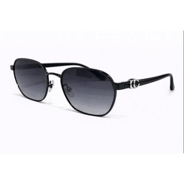 Imagem de Óculos de Sol Feminino Elegante Com Detalhe Premium na Haste-Masculino