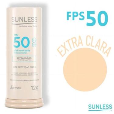 Imagem de Kit Protetor Solar Facial Bastão Matte + FPS 50 Toque Seco com Base - 