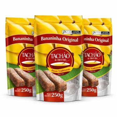 Imagem de Kit 3 Bananinha Original TACHÃO DE UBATUBA 250g