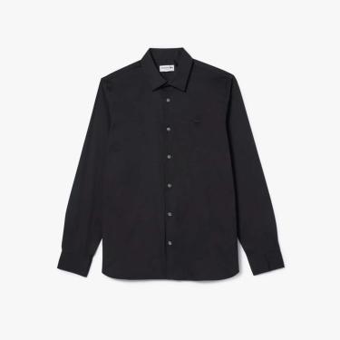 Imagem de Camisa Lacoste Slim Fit em Popeline Stretch Masculina-Masculino
