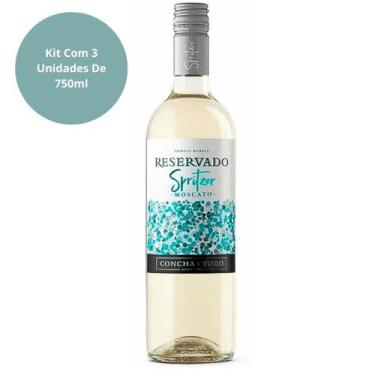 Imagem de Vinho Reservado Spritzer Moscato Concha Y Toro 750ml com 6