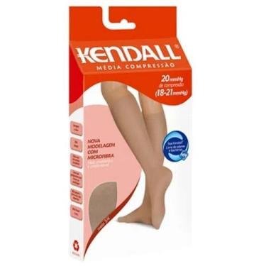 Imagem de Meia Panturrilha Media Compressão Com Ponteira Mel Kendall, G, Mel