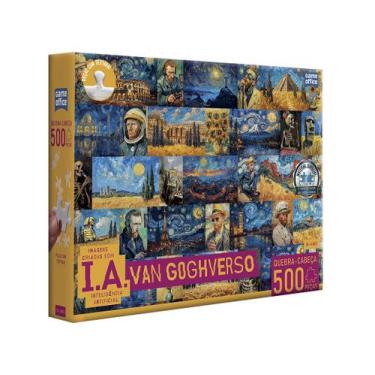 Imagem de Quebra-cabeça 500 Peças IA Van Gogh Verso - Toyster