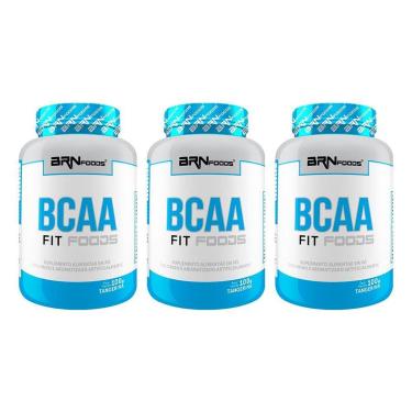 Imagem de Kit 3x BCAA 100g - BRN Foods-Unissex