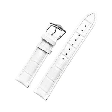 Imagem de Pulseira De Relógio De Couro Genuíno De Alta Qualidade 12-26mm Com Fiv