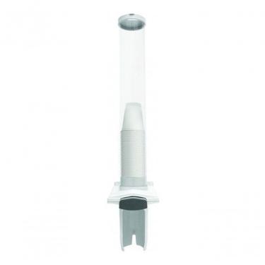 Imagem de Dispenser para Copos Descartáveis Unicopo Jsn para Água 200ML em Plástico ABS e PVC com Fixação na Parede Transparente