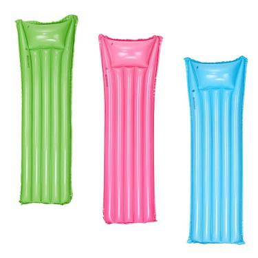 Imagem de Colchão Inflável Flutuante DM Splash Colors para Piscina e Praia Leve e Resistente Colors DM Toys